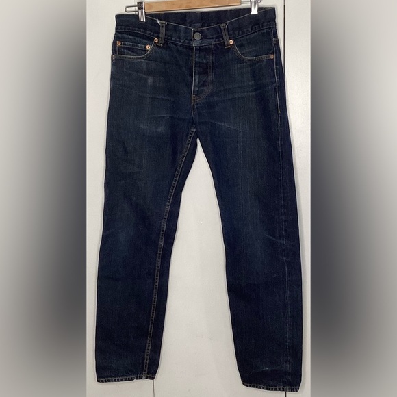 Selvedge Jeans. Armani Exchange. Straight Leg. 32 Waist - Picture 1 of 13